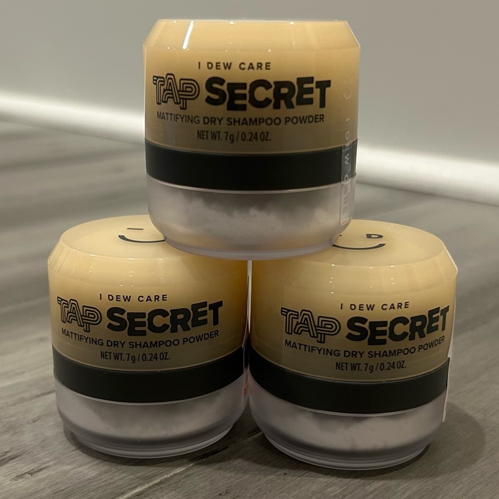 I Dew Care Tap Secret Trio Dry Shampoo Powder Set